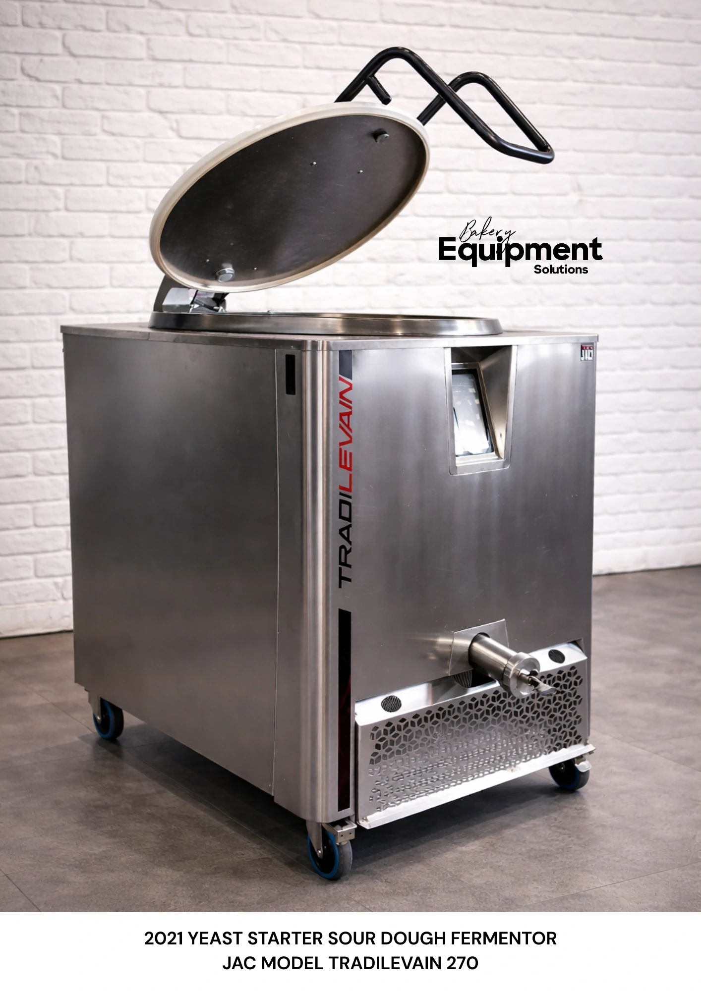 jac tradilevain 270 yeast starter dough fermentor