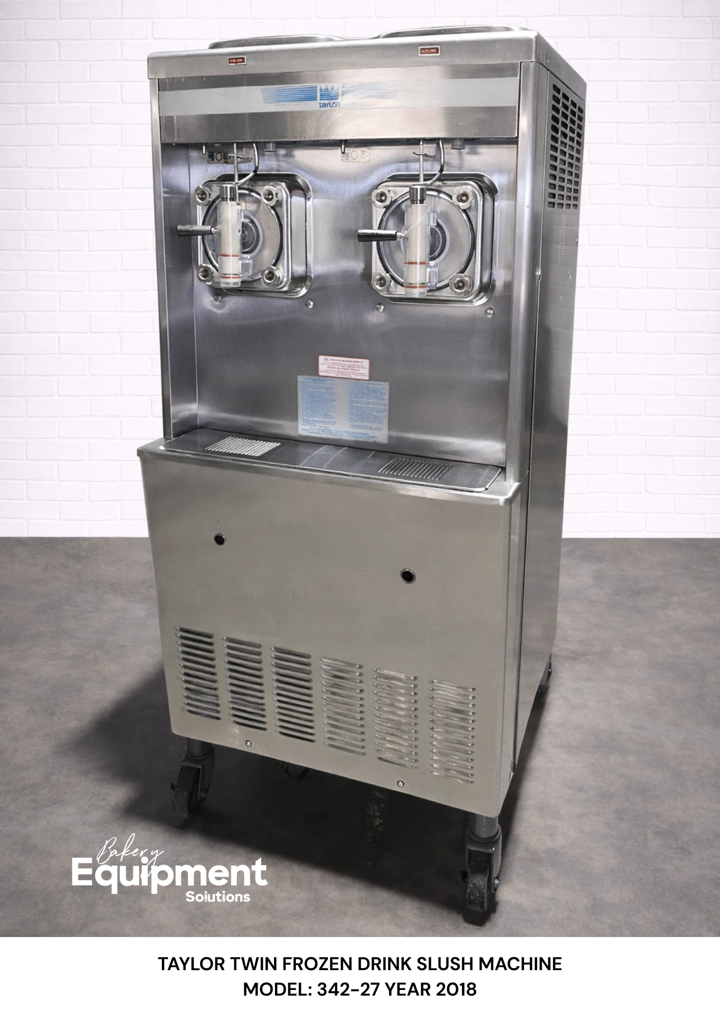 taylor 342 27 twin frozen drink slush machine
