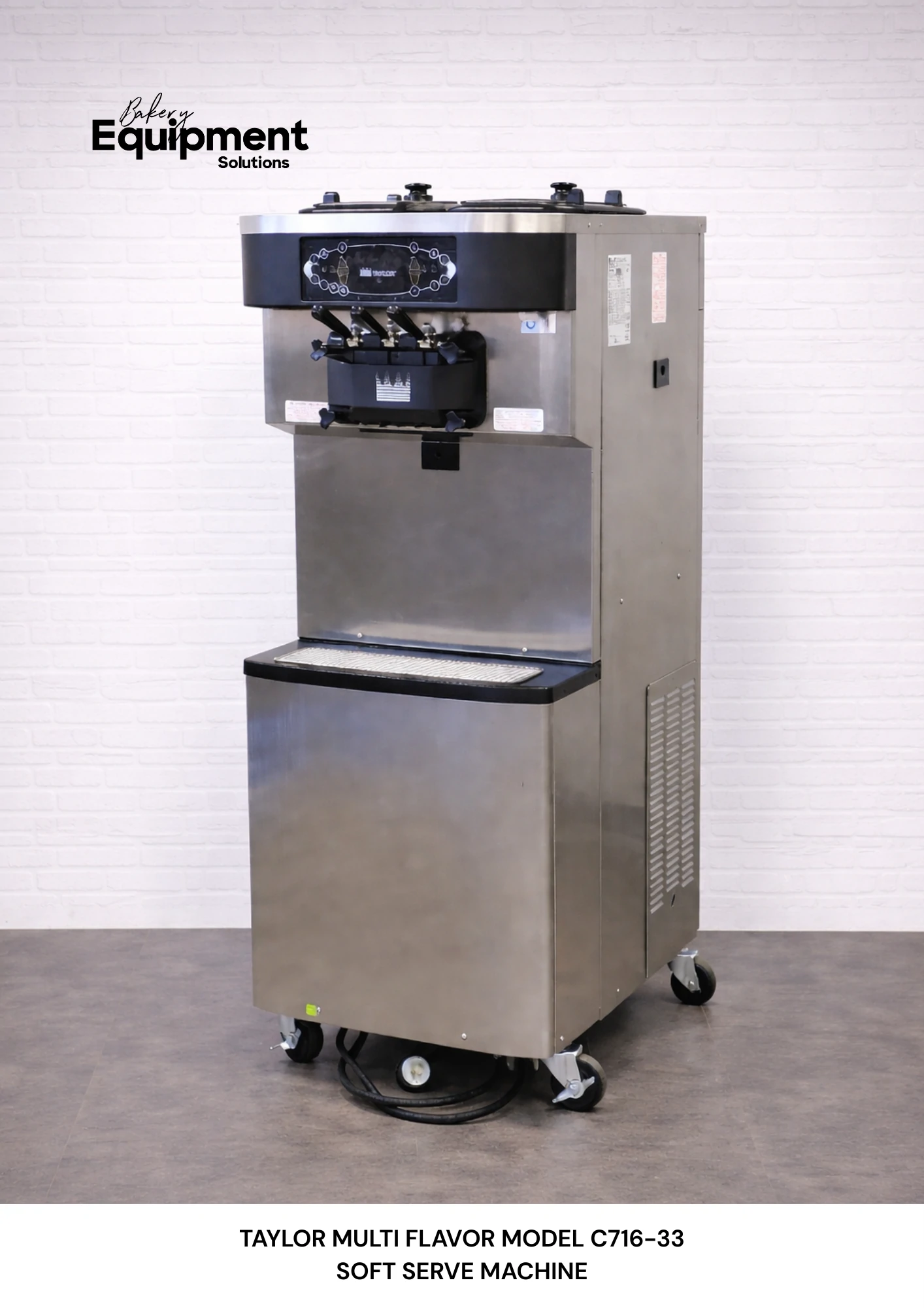 taylor c716 33 multi flavor soft serve machine